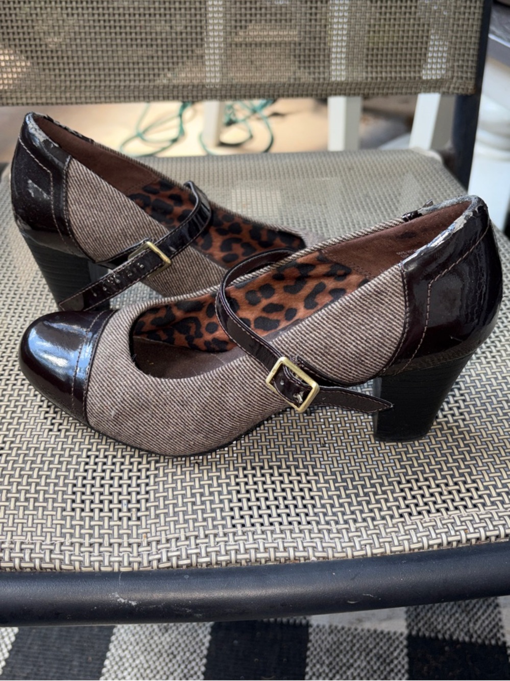 Clarks Bendables Brown Mary Jane’s Size 7.5